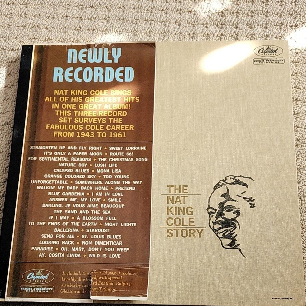 'The Nat King Cole Story' Vinyl Set - Gold
